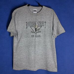 Bourbon Street Gray Tee - Casual Comfort